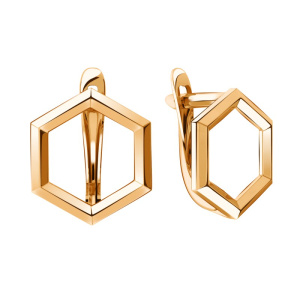 Серьги золото