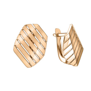 Серьги золото