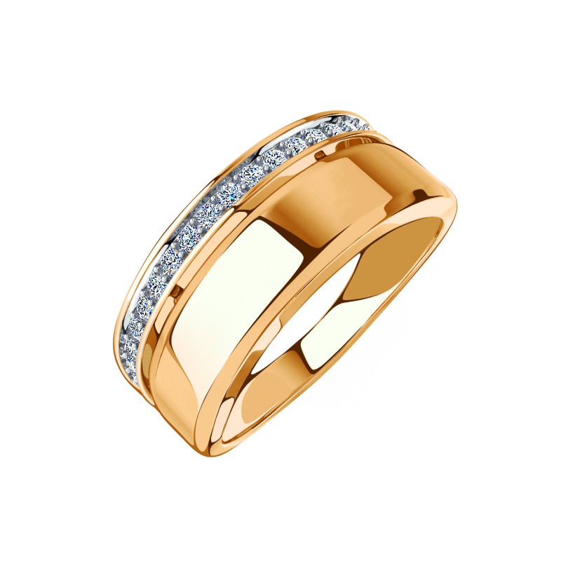 (08-117802) (Кольцо) (Au 585)