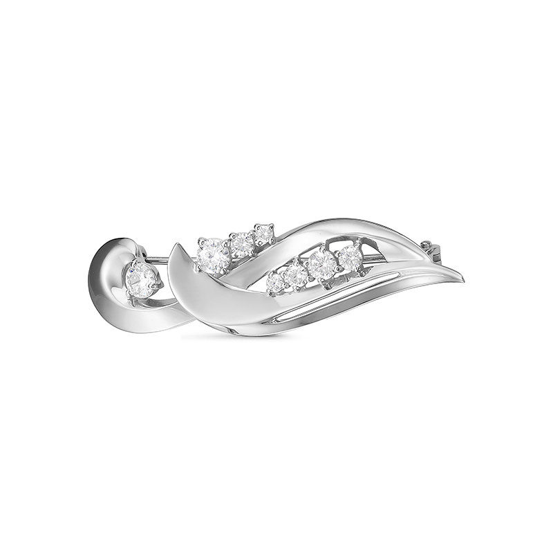 (с060237) (Брошь) (Ag 925)