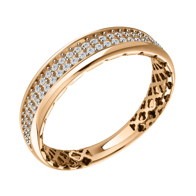 (108-119834) (Кольцо) (Au 585)