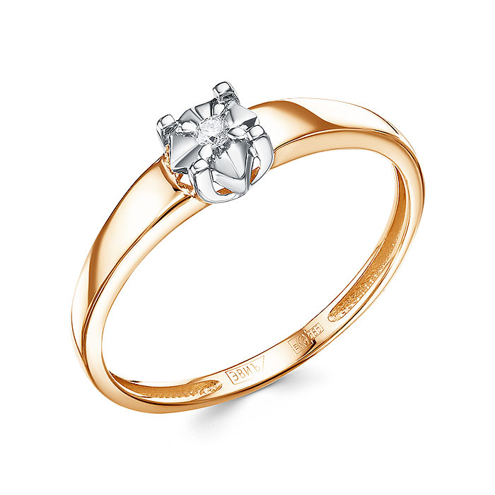 (К3186-120) (Кольцо) (Au 585)