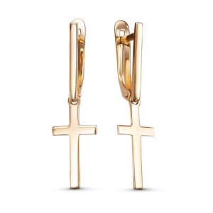 Серьги золото