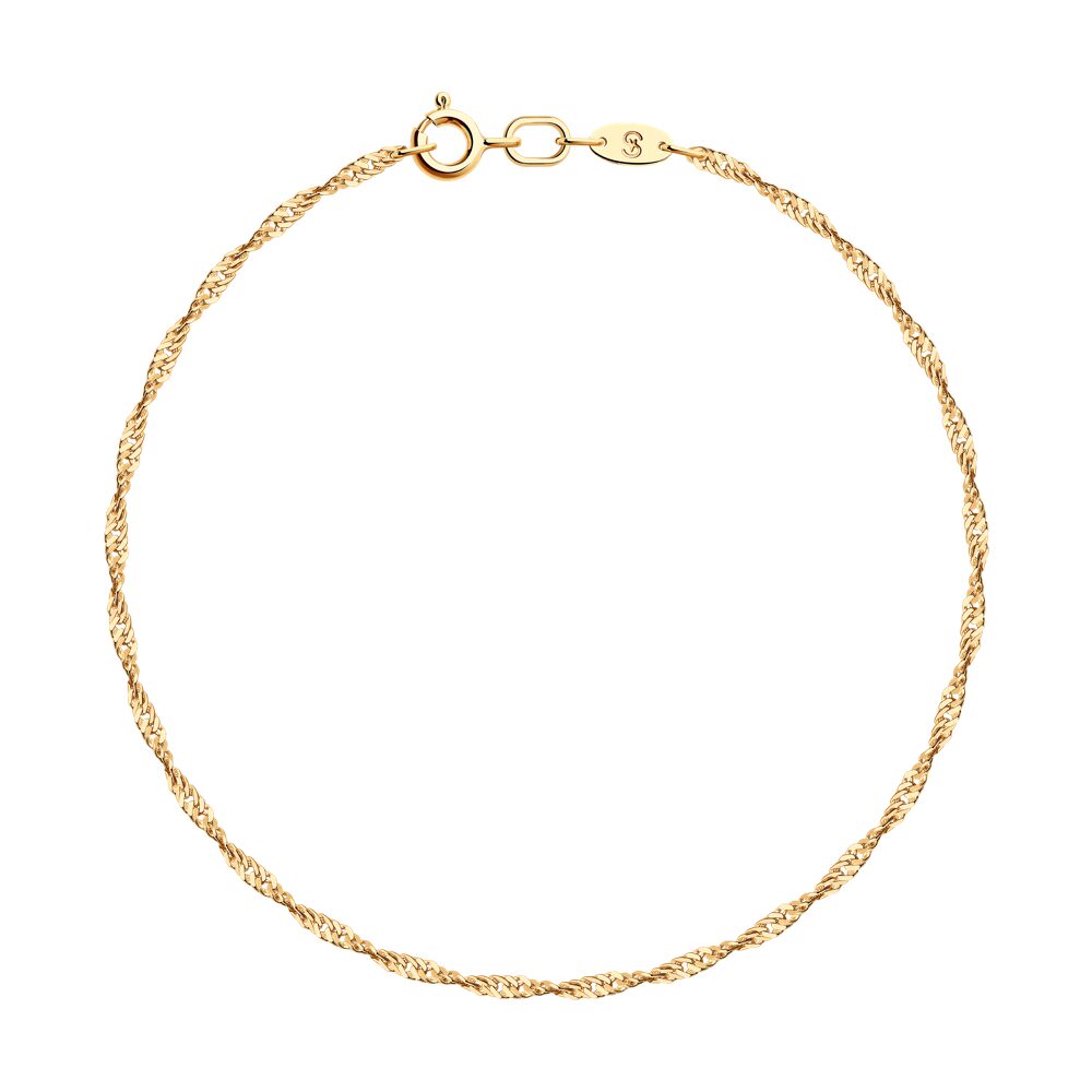 Браслет ювелирные изделия 585 17