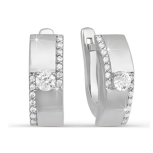 (с121953) (Серьги) (Ag 925)