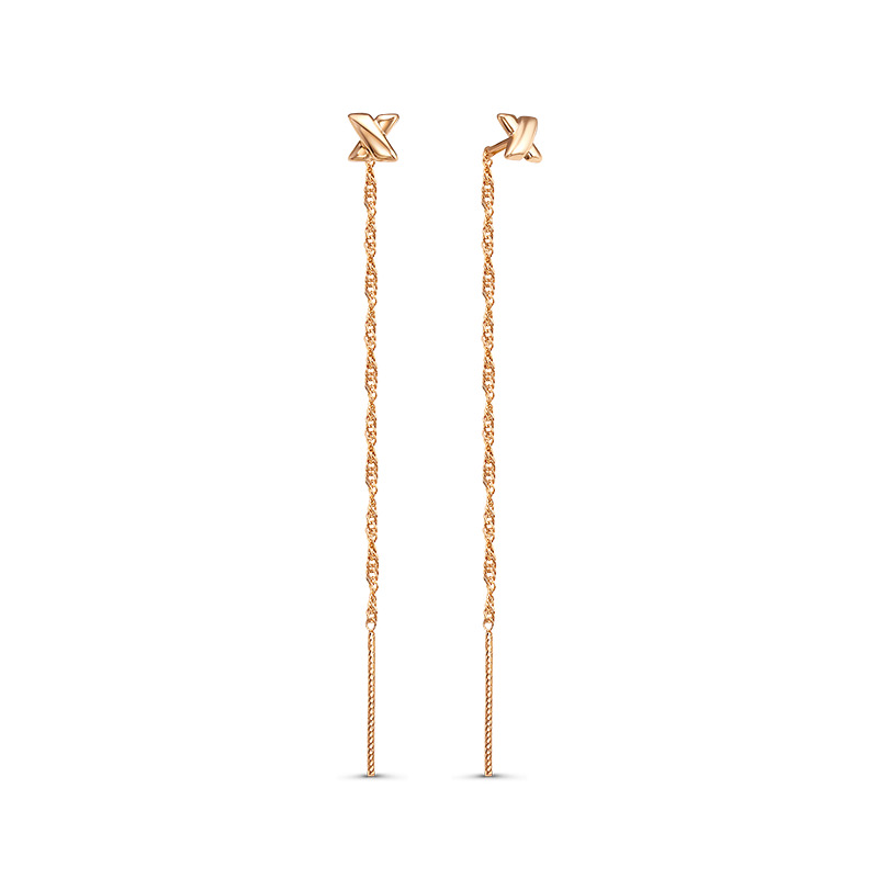 (1402160) (Серьги) (Au 585)