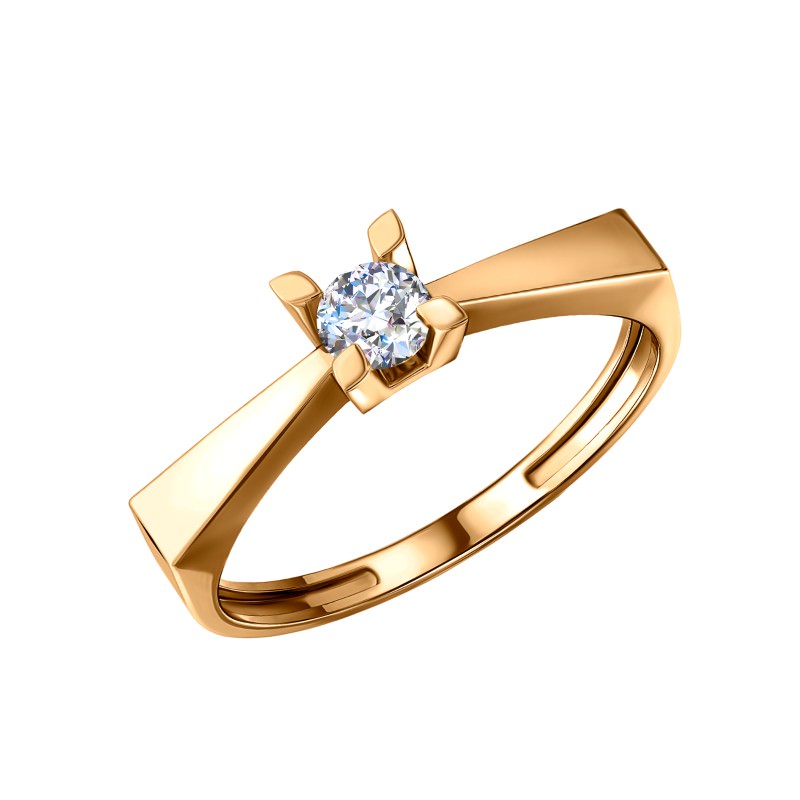 (08-117613) (Кольцо) (Au 585)