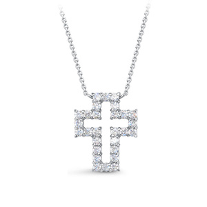 Колье серебро с фианитами