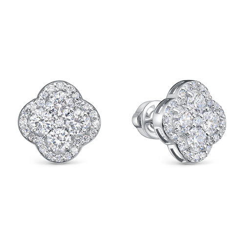 (BR2000601010W) (Серьги) (Au 585)