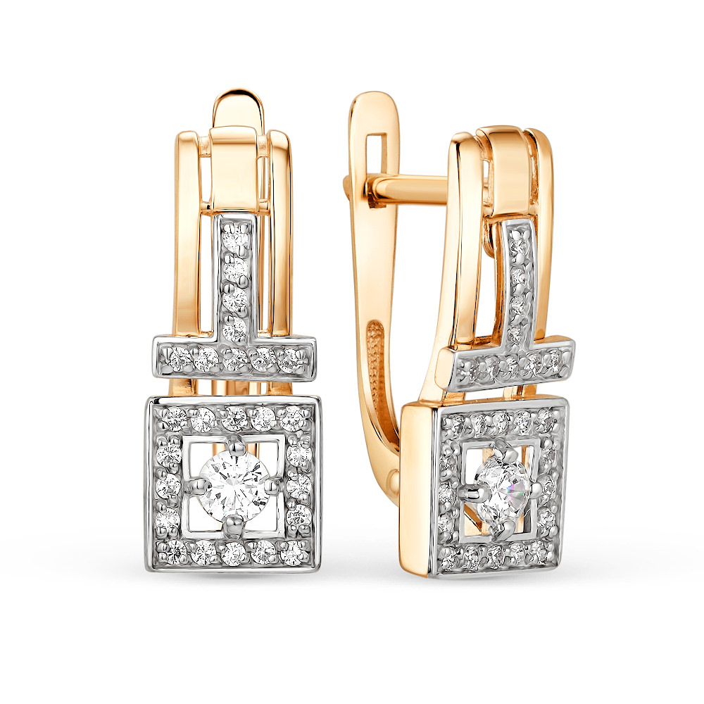 (029702-1102) (Серьги) (Au 585)