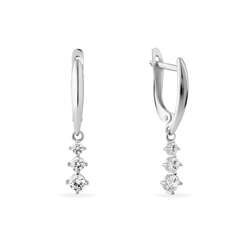 (21-215482) (Серьги) (Au 585)