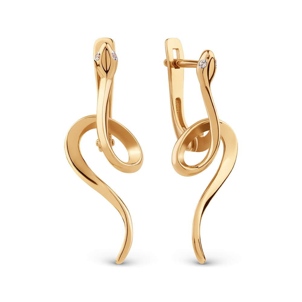 (034432-1102) (Серьги) (Au 585)