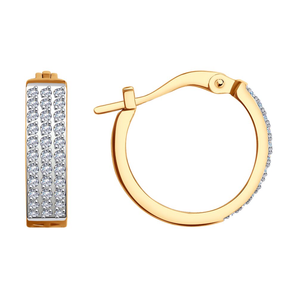 (029942) (Серьги) (Au 585)