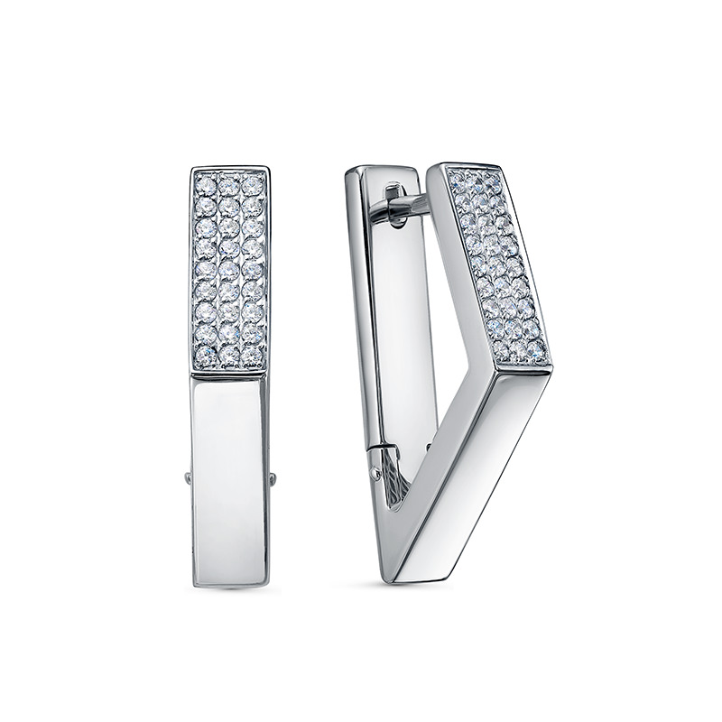 (дс1201637р) (Серьги) (Ag 925)