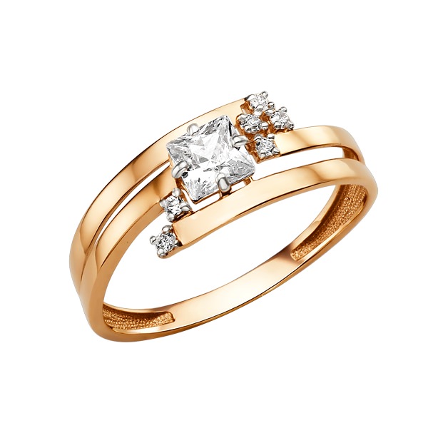 (016781-1102) (Кольцо) (Au 585)