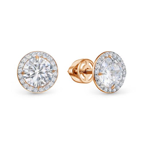 (BR2180271010) (Серьги) (Au 585)