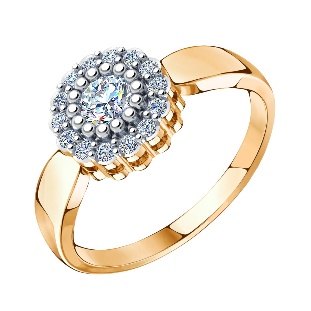 (01-117862) (Кольцо) (Au 585)