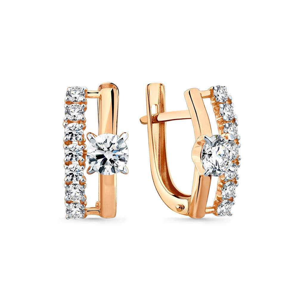 (002-0990-0001-011) (Серьги) (Au 585)