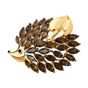 Брошь серебро