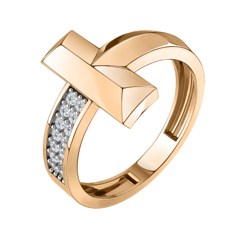 (08-158580) (Кольцо) (Au 585)