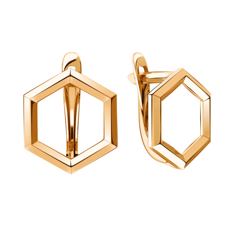 (01-207187) (Серьги) (Au 585)