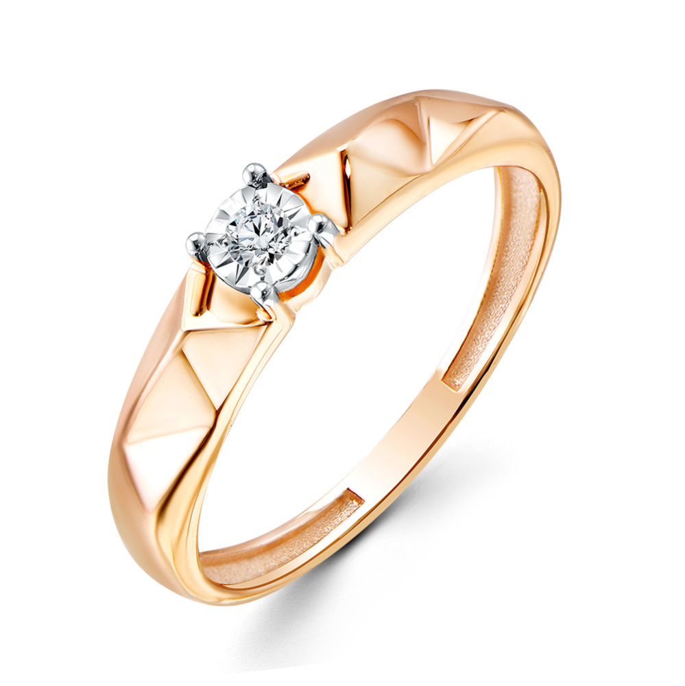 (128-112-100) (Кольцо) (Au 585)