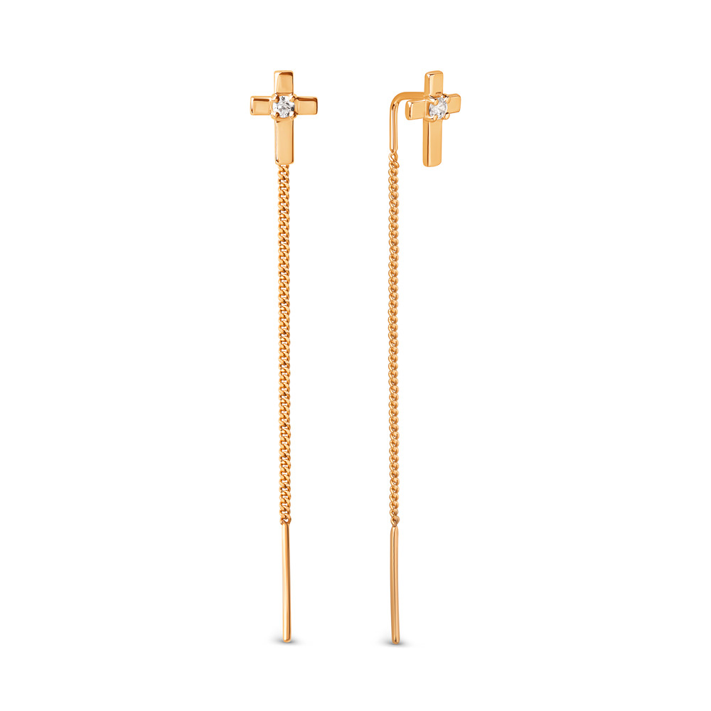 (019962-1102) (Серьги) (Au 585)