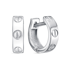 Серьги серебро 