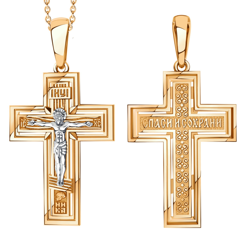 (01-408108) (Крест) (Au 585)