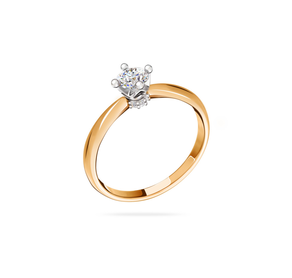 (01-117029) (Кольцо) (Au 585)