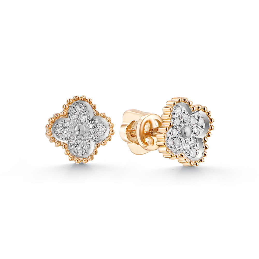 (81-610-500) (Серьги) (Au 585)