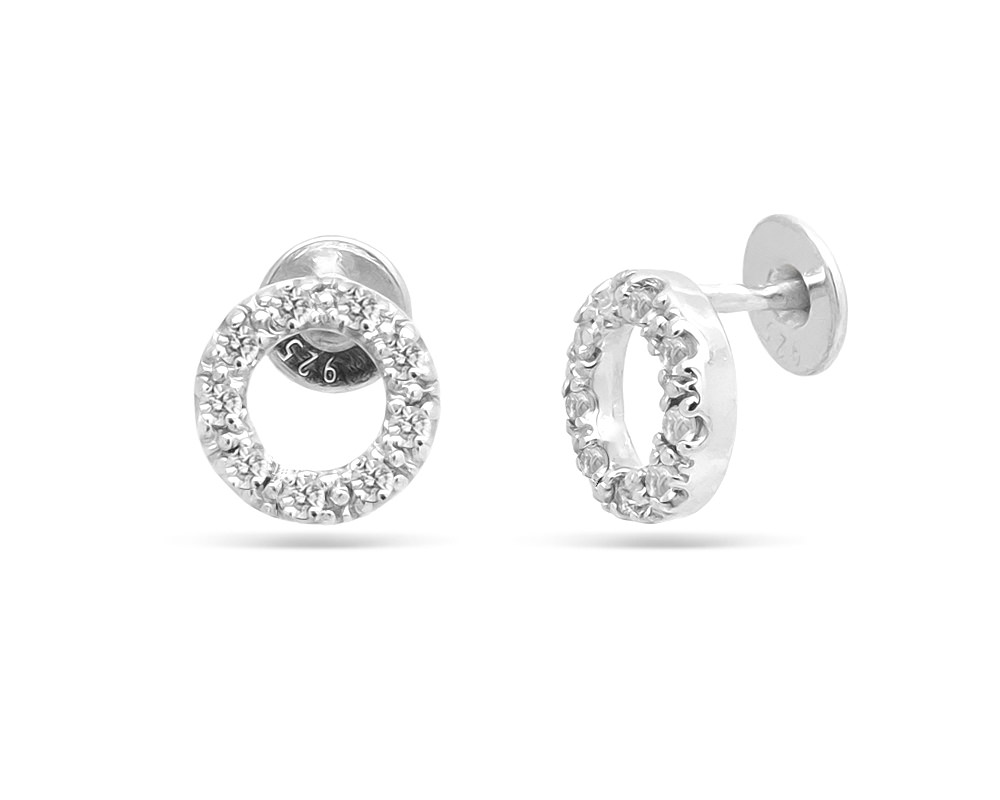 Серьги 925   640474 / 0