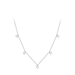 Колье серебро 