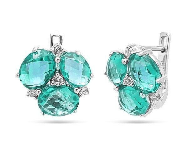 (637866) (Серьги) (Ag 925)